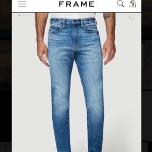 FRAME Men’s Athletic Fit, Slim Jeans